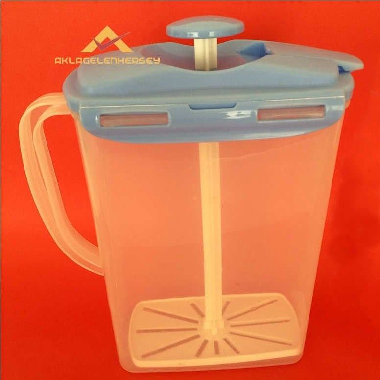 4 LT BÜYÜK BOY GERÇEK YAYIK AYRANI ÜRETEN SÜRAHİ KIRILMAZ PLASTİK