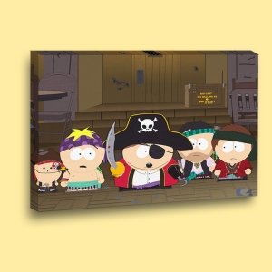 SOUTH PARK KORSANLAR 7 değişen ölçü ORİJİNAL KANVAS TABLO