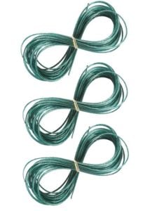 3 adet 10metre Toplamda 30mt Pvc Kaplı Çelik Tel Çamaşır ipi Kesinlikle Kopmaz Paslanmaz Kir Tutmaz