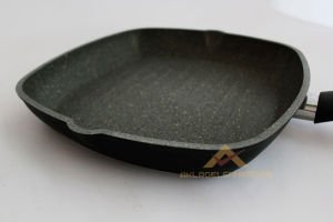 ALÜMİNYUM DÖKÜM SAĞLIKLI GRANİT IZGARA TAVASI 