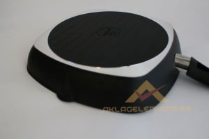 ALÜMİNYUM DÖKÜM SAĞLIKLI GRANİT IZGARA TAVASI 