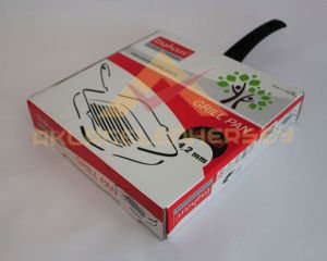 ALÜMİNYUM DÖKÜM SAĞLIKLI GRANİT IZGARA TAVASI 