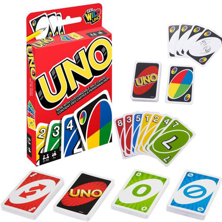 Orijinal Lisanslı Mattel Uno Oyun Kartları Eğlenceli Öğretici Türkçe Uno Oyunu Kartları