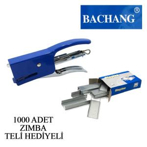 Pens Tipi Mekanizmalı Profesyonel Zımba Makinesi 1000 adet Telli Presleme Sistemli 26/6