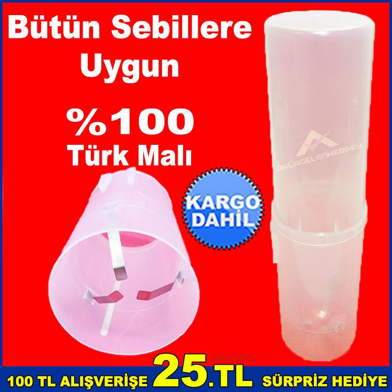 URVE Plastik ve Karton Bardaklara Uyumlu Sebil Bardaklığı Bütün Sebillere Uygun Cup Dispenser -2