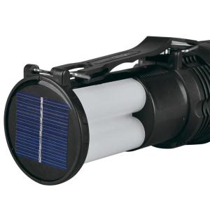 Güneş Enerjisiyle Şarj Edilebilen 3 Fonksiyonlu Led Işıldak Fener Şarjlı Solar El Kamp Feneri