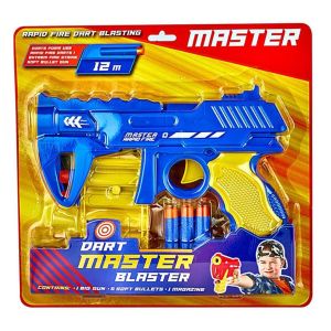 Oyuncak Master Kartela Silah Seti Sünger Atan Nerf Silah 3 Yaş Üstü