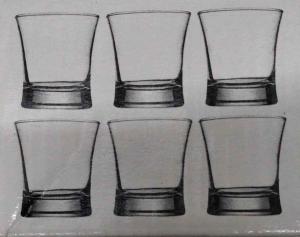 Paşabahçe Azur 6 Adet Vazo Tipi Cam Su Bardağı