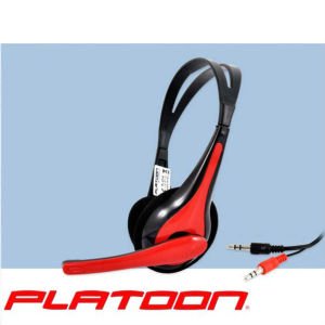 Platoon Pl-2320 Mikrofonlu Kulaklık İnternet Cafe Kulaklığı Şık Tasarım Süper Bass Oyun Kulaklığı