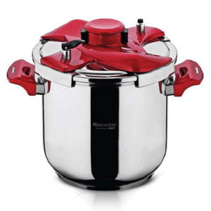 Hascevher Galaxy Düdüklü Tencere 7lt Güvenli Kapak Sistem 304 Kalite Paslanmaz Çelik 18/10