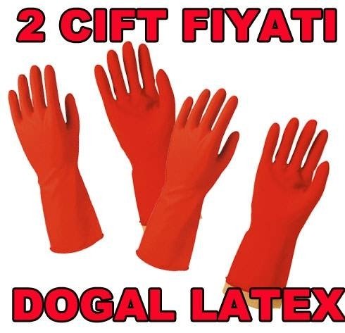 ÇOK KULLANIMLI ÇOK AMAÇLI LATEX BULAŞIK ELDİVENİ