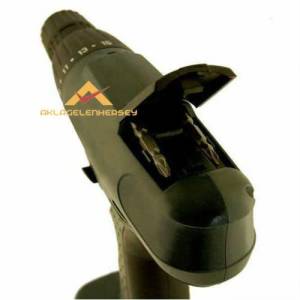 Çantalı Yedek Akülü Şarjlı Matkap-Şarjlı Vidalama 18 Parça Profesyonel Çift Akülü Şarjlı Matkap Seti