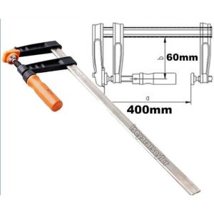 Mobilyacı işkence 40cm çelik sıkıştırma mengenesi F TİPİ MENGENE
