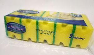 30 Adet Oluklu Temizlik Süngeri Ev işyeri Lokanta Tipi Bulaşık Süngeri En Hesaplı Genel Temizlikci