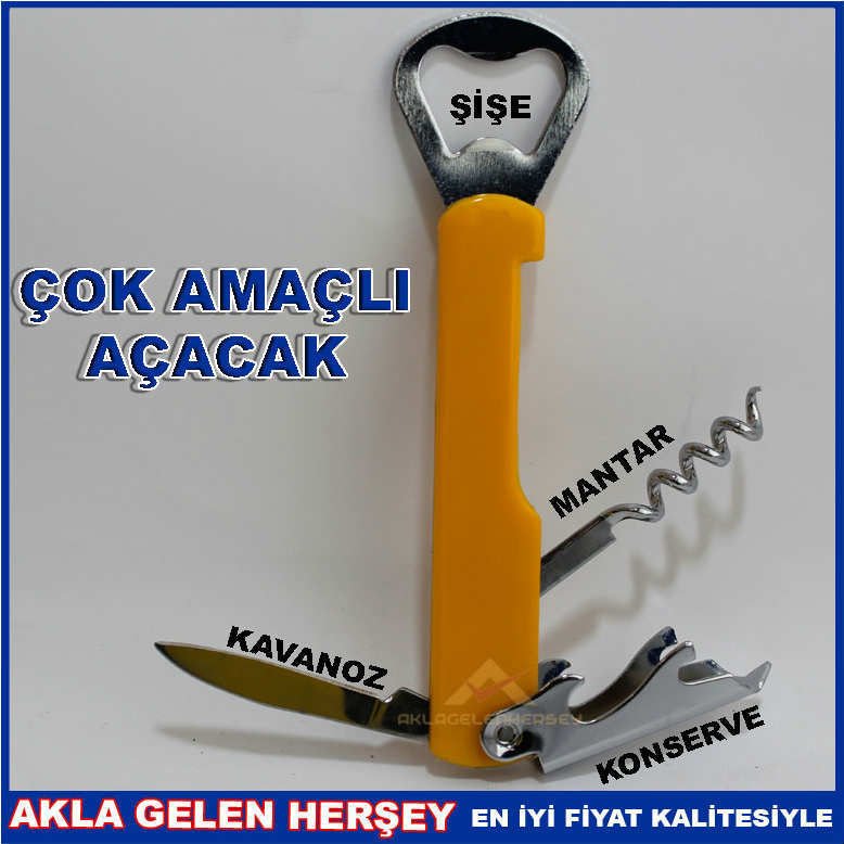 ÇOK AMAÇLI KAPAK AÇACAĞI TİRBİŞON ÇAKI
