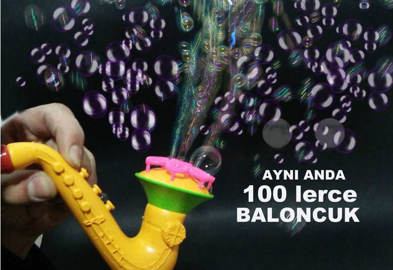 BALONCUK SAKSAFONU,TEK ÜFLEMEDE YÜZLERCE BALON ÜRETİP ÇOCUKLARIN PARTİLERİN VAZGEÇİLMEZ EĞLENCESİDİR
