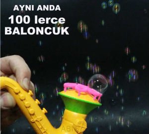 BALONCUK SAKSAFONU,TEK ÜFLEMEDE YÜZLERCE BALON ÜRETİP ÇOCUKLARIN PARTİLERİN VAZGEÇİLMEZ EĞLENCESİDİR
