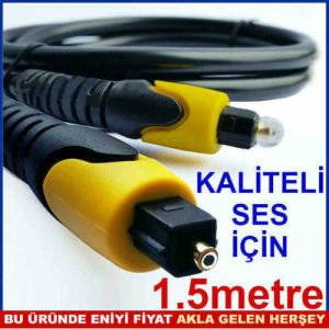 EN İYİ SES KALİTESİ İÇİN 1.5metre OPTİK KABLO-1