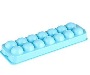 SC255 Suncook Plastik Çok Renkli Misket Buzluk-14 Hazneli Buz Kalıbı