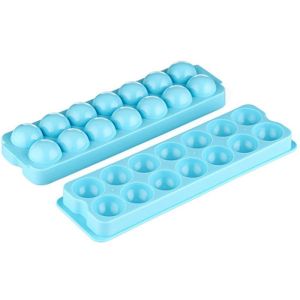 SC255 Suncook Plastik Çok Renkli Misket Buzluk-14 Hazneli Buz Kalıbı