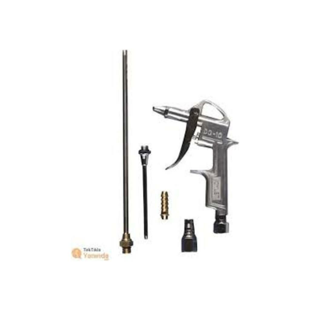 Real Özs 5 Parça Makine Kompresör Hava Üfleme Tabanca Aksesuar Seti