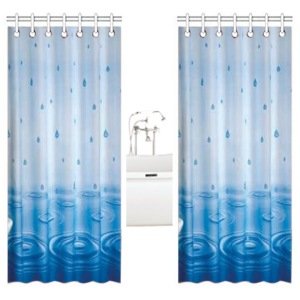 Renk Garantisi Olmayan Polyester Banyo Perdesi A-1 Kalite Duş Perdesi 180x90cm