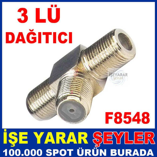 3 LÜ KONNEKTÖR DAĞITICISI UYDU ANTEN KABLOSU