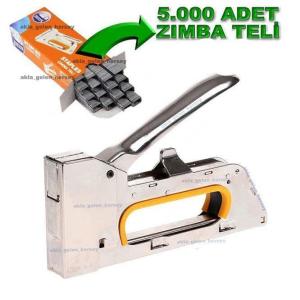 ÇELİK MOBİLYACI ZIMBA MAKİNESİ 5000ad ÇAKMA TELİ