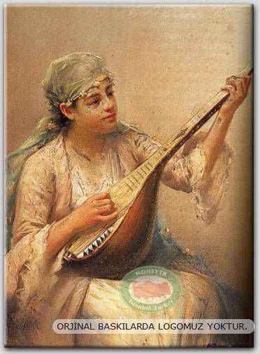 100x70cm ÇERÇEVELİ CANVAS TABLO OSMANLI TBL -606