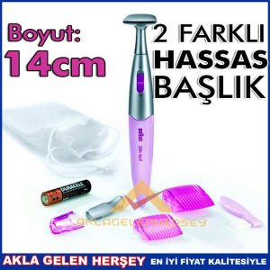BRAUN SİLK-EPİL BİKİNİ YÜZ TÜY ALMA ŞEKİL VERME