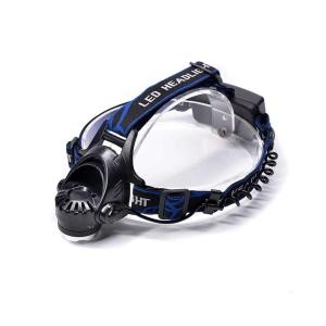 Hareketli başlıklı ön ve arka ışıklı zoomlu şarjlı kafa lambası