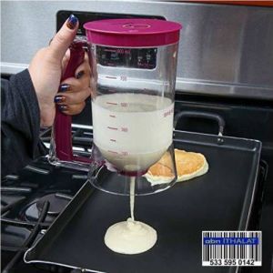 Batter Dispenser Ölçekli Otomatik Hamur Dağıtıcı Pasta-Kek Süsleyici Kolay Pancake Yapma Makinesii