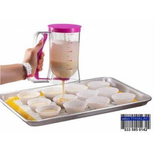 Batter Dispenser Ölçekli Otomatik Hamur Dağıtıcı Pasta-Kek Süsleyici Kolay Pancake Yapma Makinesii