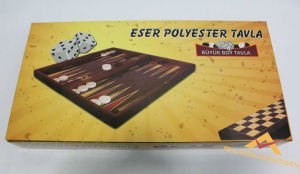 MIKNATIS KİLİTLİ BÜYÜK BOY ESER POLYESTER TAVLA