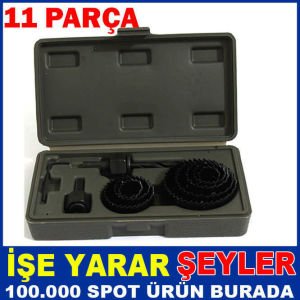 11 PCS PANÇ TAKIMI YUVARLAK DELİK BUAT AÇMA SETİ
