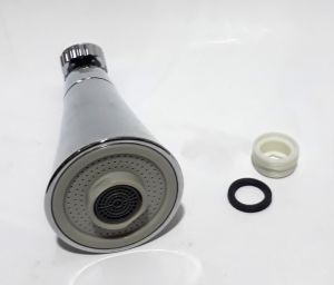 14 cm 2 Fonksiyonlu Altın ve Gümüş Renk Lavabo İçin Hareketli Başlık