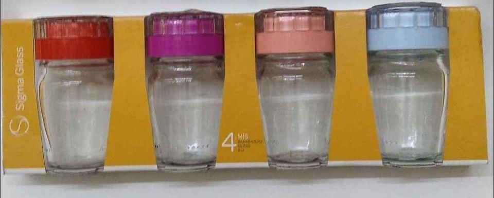 Sigma Glass Cam Baharatlık 8 Cl 4 Adet