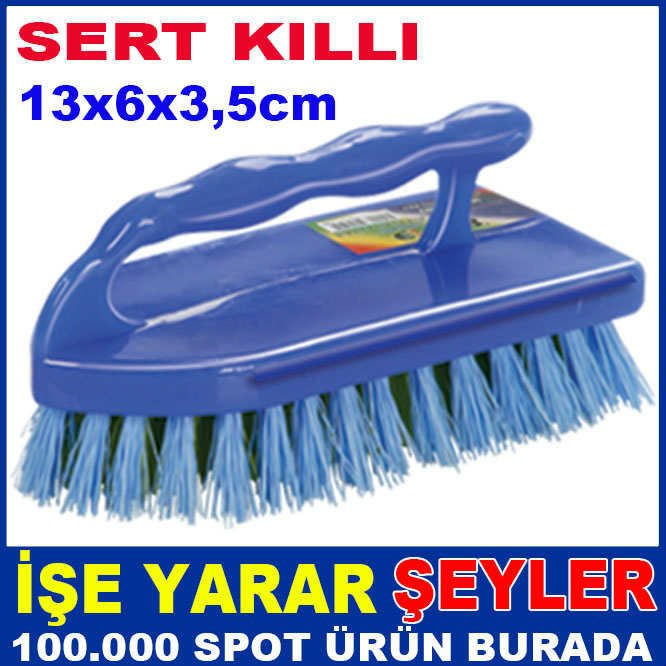 ELDE TUTMALI SERT KILLI HALI YIKAMA FIRÇASI