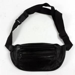 Hakiki kuzu Derisi Bele Bağlanan 3 Cepli Freebag Çanta