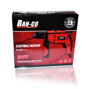 Ban-co Turbo Professional  Elektrikli Matkap 680W Kablolu Kaliteli ve Dayanıklı 2 Yıl Garantili
