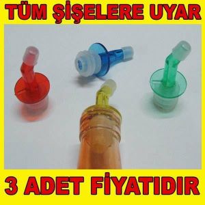 ŞEFFAF YAĞDANLIK SOS TIPASI TÜM ŞİŞELERE UYUMLU