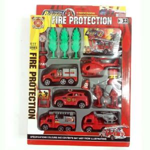 İtfaiye Seti 15 Parça Çocuk Oyuncak Seti 