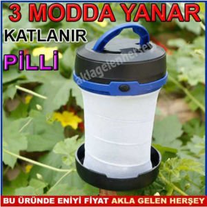 KATLANIR 3 AYARLI LED AYDINLATMALI ASKILI FENER -1