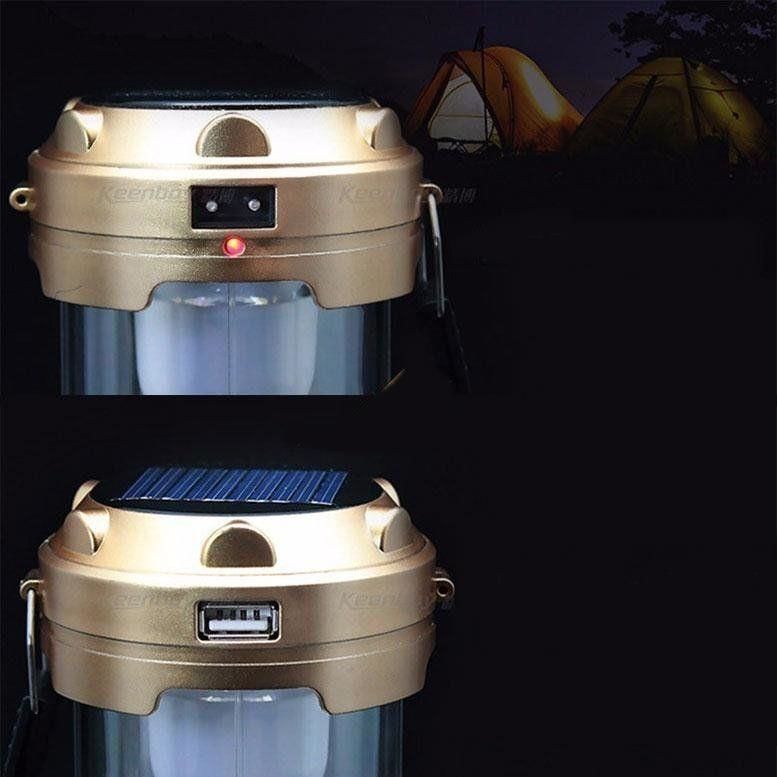 Solar Işildak Fener Fonksiyonel Katlanir 1w Fener+6 Led Işildak