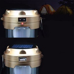 Solar Işildak Fener Fonksiyonel Katlanir 1w Fener+6 Led Işildak