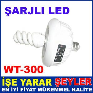 WATTON UZAKDAN KUMANDALI ŞARJLI LED AMPUL
