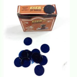 100 adet büyük boy 2.5 cm plastik çay markası pürüzsüz yüzey