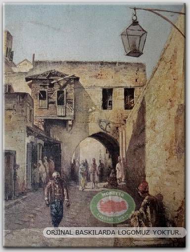 100x70cm ÇERÇEVELİ CANVAS TABLO OSMANLI TBL -587