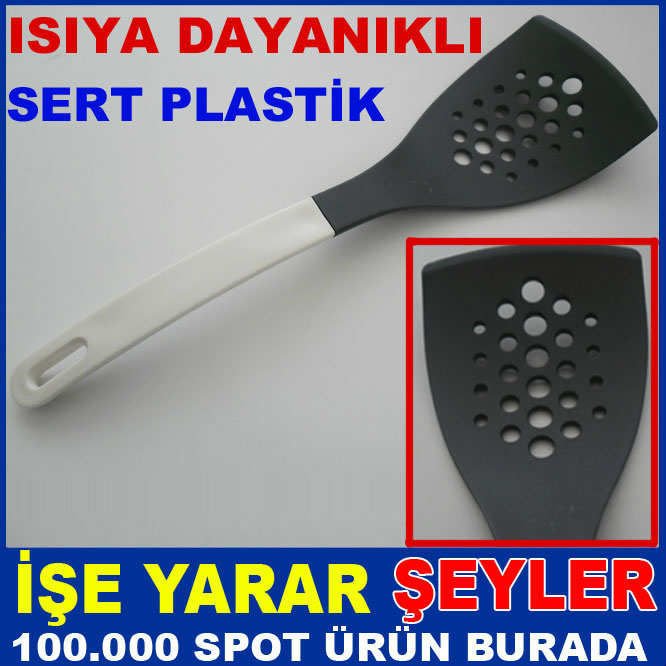 220 DERECE ISIYA DAYANIKLI SERT PLASTİK SPATULA