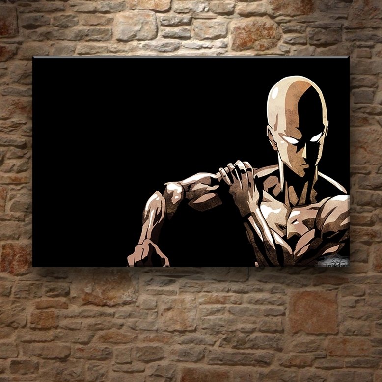 SAITAMA SENSEI 7 değişen ölçü ORİJİNAL KANVAS TABLO